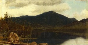 Mount Whiteface from Lake Placid