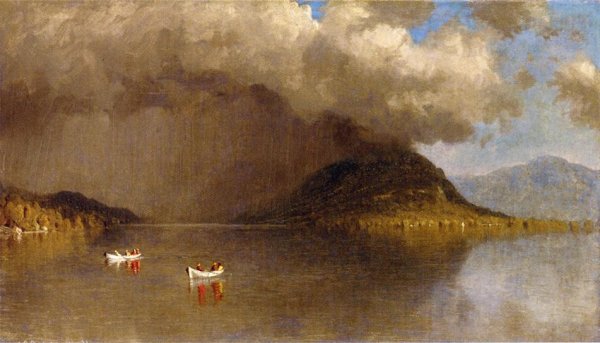 Coming Rain on Lake George: A Sketch