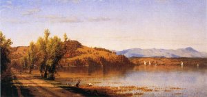 South Bay on the Hudson 1864