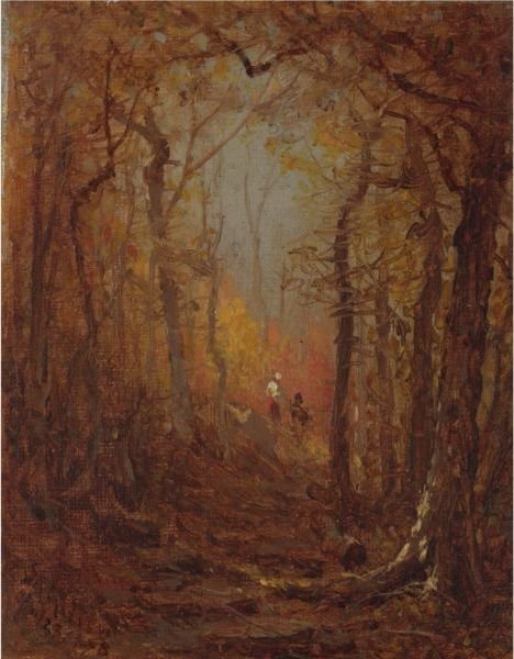 Sketch For The Woods In Autumn