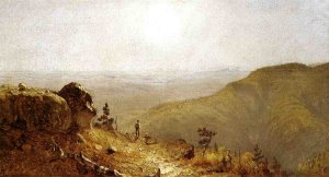 Study for "The View from South Mountain, in the Catskills"