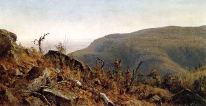 The View from South Mountain in the Catskills, A Sketch