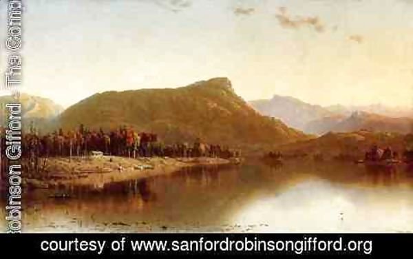 Sanford Robinson Gifford - A Home in the Wilderness